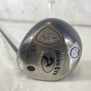 Used Callaway Big Bertha Hawkeye Vft Titanium 10.0 Degree Regular Flex Golf Driver 44.5"