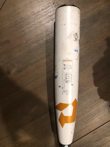 Used USSSA Certified 2021 DeMarini Composite CF Zen Bat (-10) 20 oz 31"