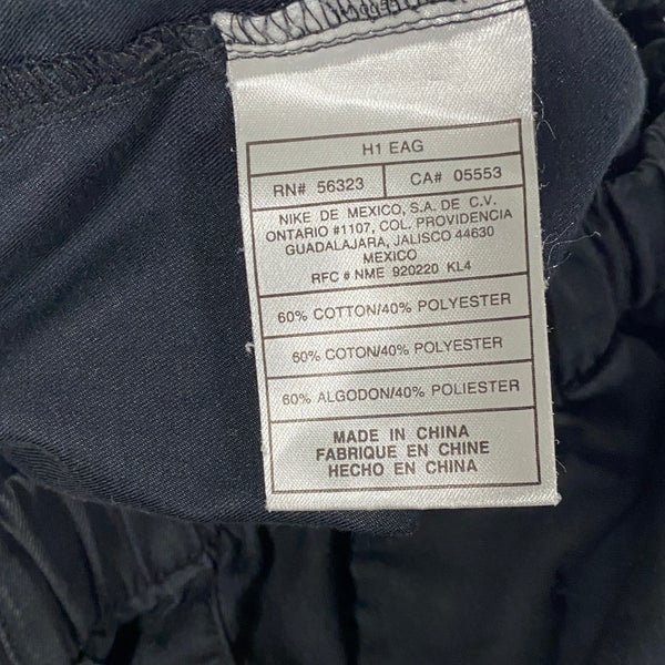 Nike Mens Dri-fit Black Sweatpants Size XL RN#56323 CA#05553 Adjustable  Waist