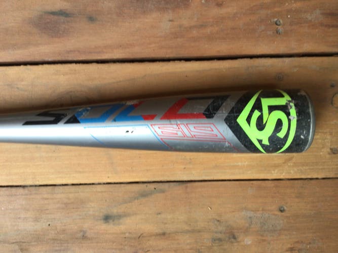 Used 2019 Louisville Slugger Alloy Solo 619 Bat (-11) 17 oz 28"