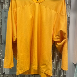 Yellow Used Men's CCM Jersey