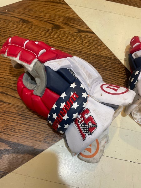 Team 91 Burn Warrior lacrosse gloves