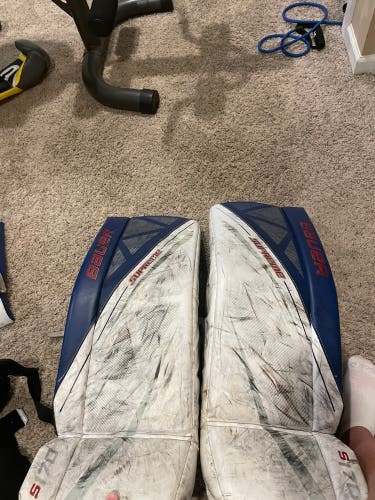 Bauer supreme s170 goalie pads sr small