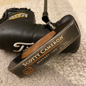1997 Titleist Scotty Cameron Teryllium TeI3 Newport 2 “Sole Stamp” 35”