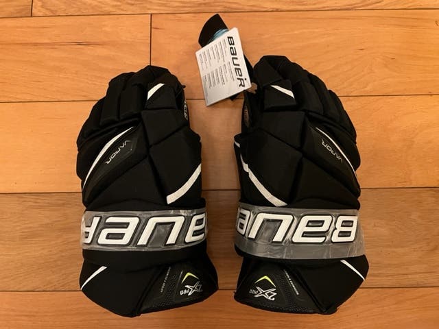 New Bauer Vapor 2X Pro Gloves 14" - Senior - Black
