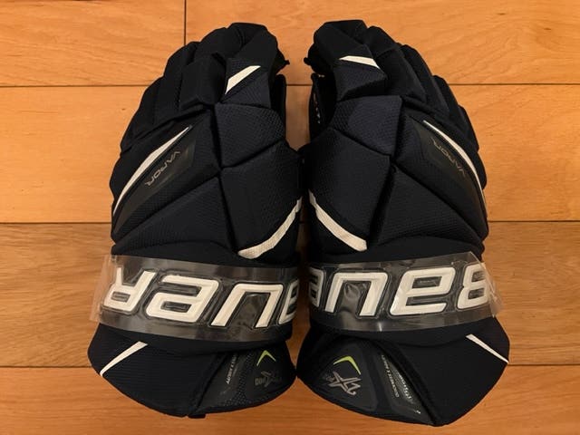 New Bauer Vapor 2X Pro Gloves 14" - Senior - Blue