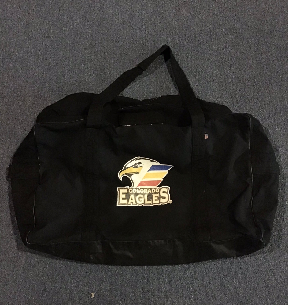 Used Pro Stock Colorado Eagles 4ORTE Player Carry Bag