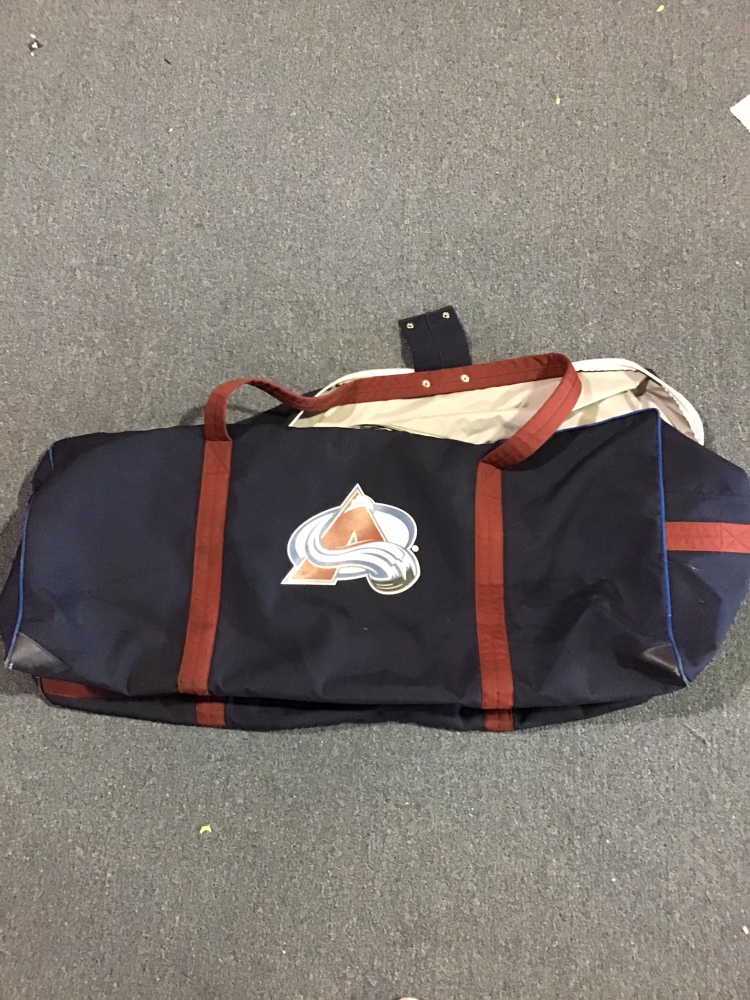 Used Pro Stock Colorado Avalanche JRZ Player Carry Bag