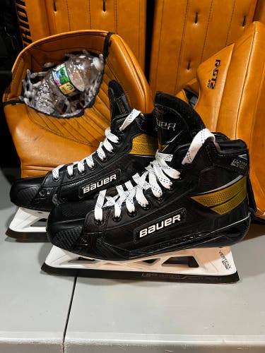 Used Bauer Regular Width Size 5.5 Supreme UltraSonic Hockey Goalie Skates