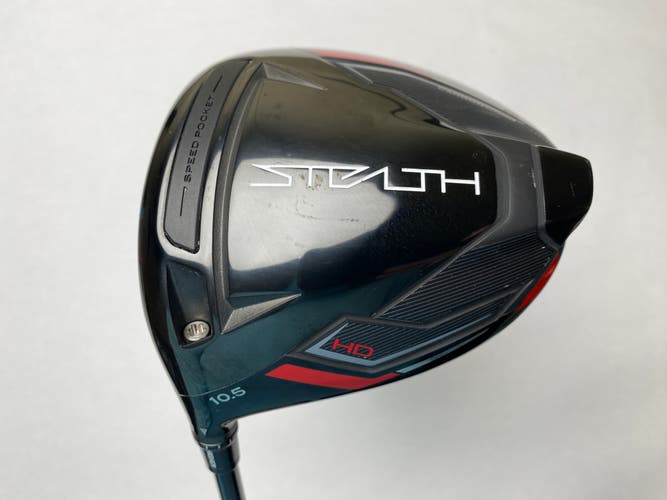 TaylorMade Stealth HD Driver 10.5* HZRDUS RDX Smoke Red 5.5 60g Regular LH