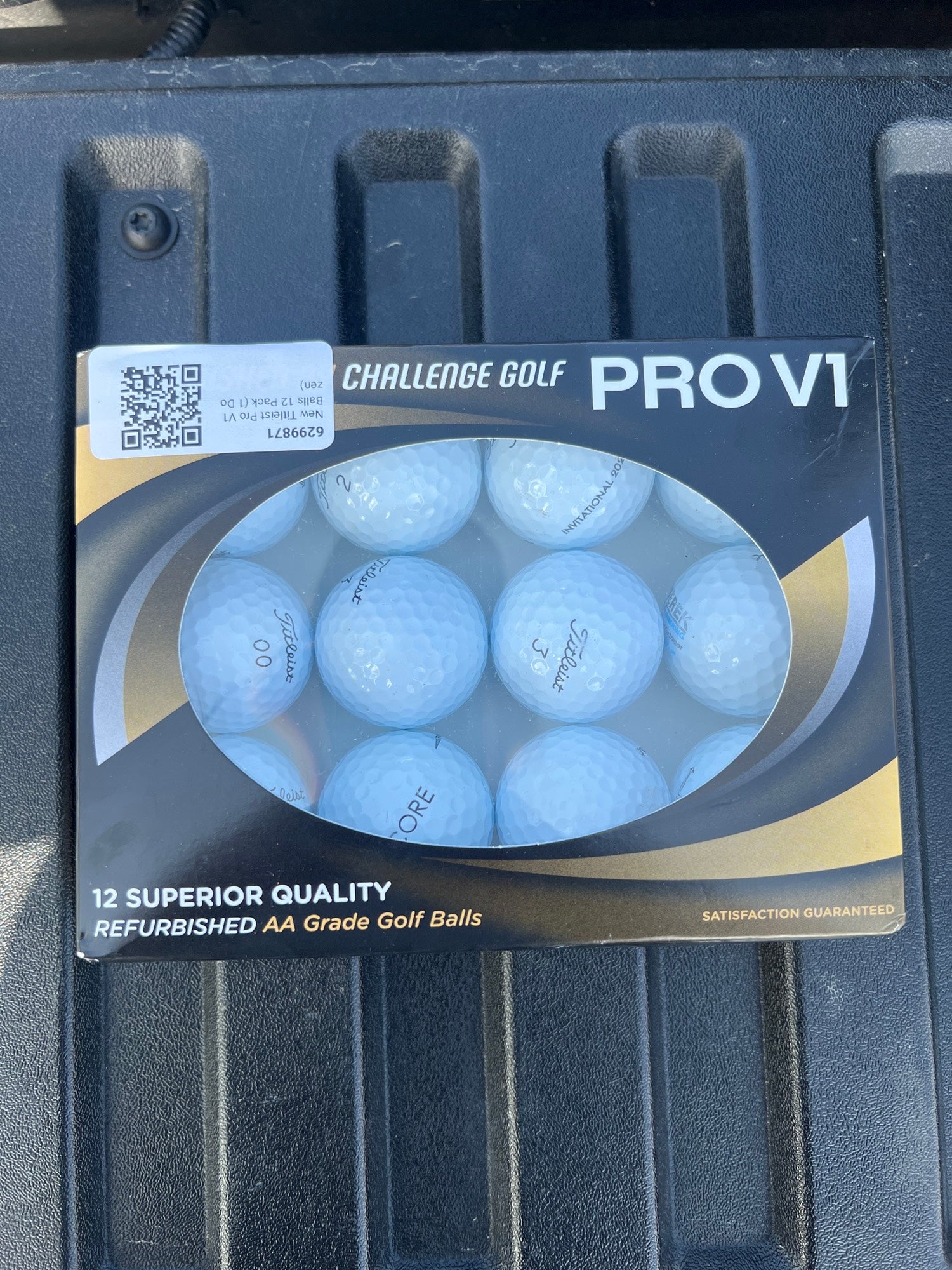 New York Giants Golf Balls 12 pack Titleist ProV1 Refinished