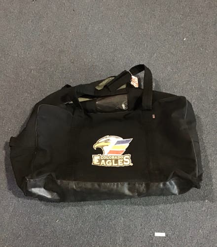 Used Pro Stock Colorado Eagles Player Carry Bag