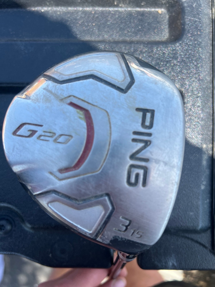 Used Men's Ping G20 Right Fairway Wood Strong 3 Wood