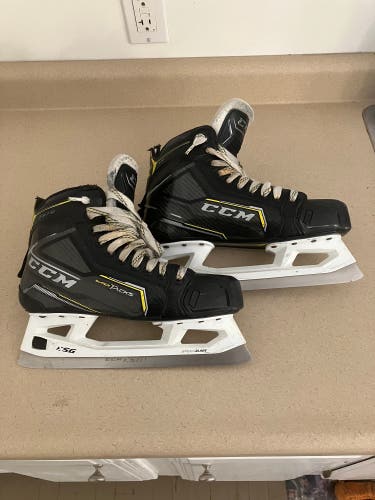 Used CCM Goalie Skates Size 8.5 Super tacks 9370