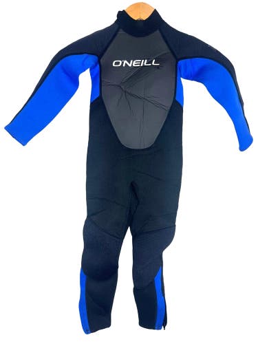 NEW O'Neill Childs Full Wetsuit Kids Youth Size 4 Reactor 3/2