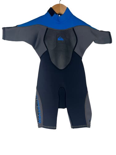 Quiksilver Boys Shorty Wetsuit Childs Youth Toddler Size 4 Syncro 2/2