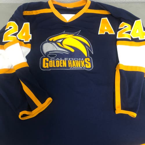 Caledon Golden Hawks XXL game jersey #24