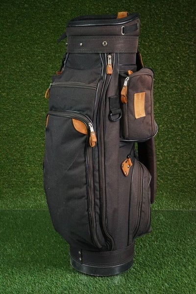 Bennington Ladies Cart Golf Bag / 6-Way Divider / Brown & Tan