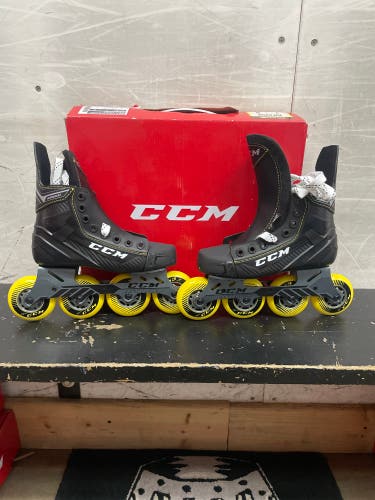 New CCM Regular Width Size 1.0 Super Tacks 9350 Inline Skates