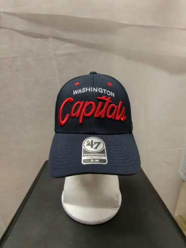 NWS Washington Capitals '47 Contender Stretch Fit Hat S/M NHL