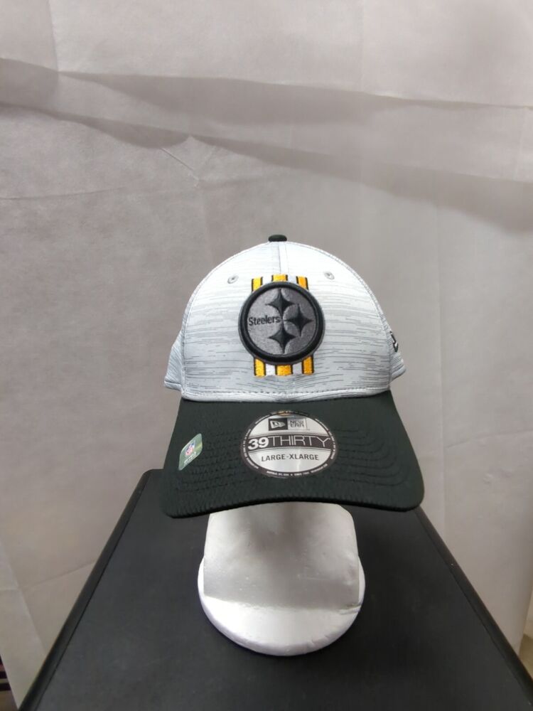 Pittsburgh Steelers New Era Salute to Service (STS) 2022 9FORTY Trucker Sideline  Hat