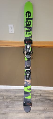 Used Kid's Elan 145 cm Pinball Skis With Bindings