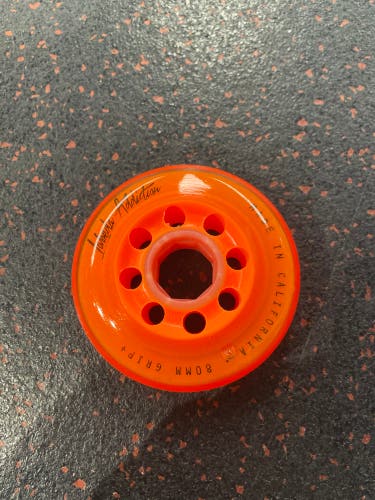 Orange 80mm Labeda Addiction Grip+ Wheels 4-Pack