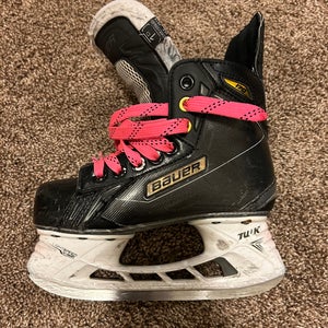 Used Bauer Regular Width Size 1 Supreme 170 Hockey Skates