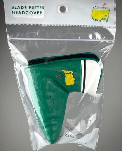 Authentic Masters Blade Leather Putter Cover
