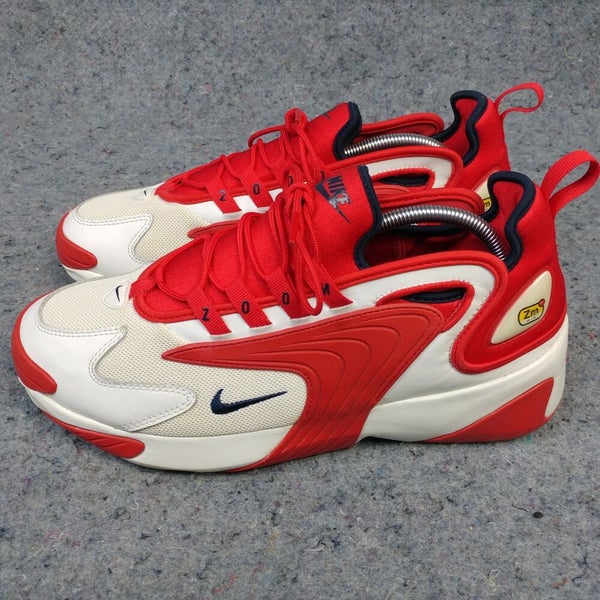 verloving Bestuiver pen Nike Zoom 2k Mens Running Shoes Size 11 Sneakers 2000 Red White A00269-102  | SidelineSwap