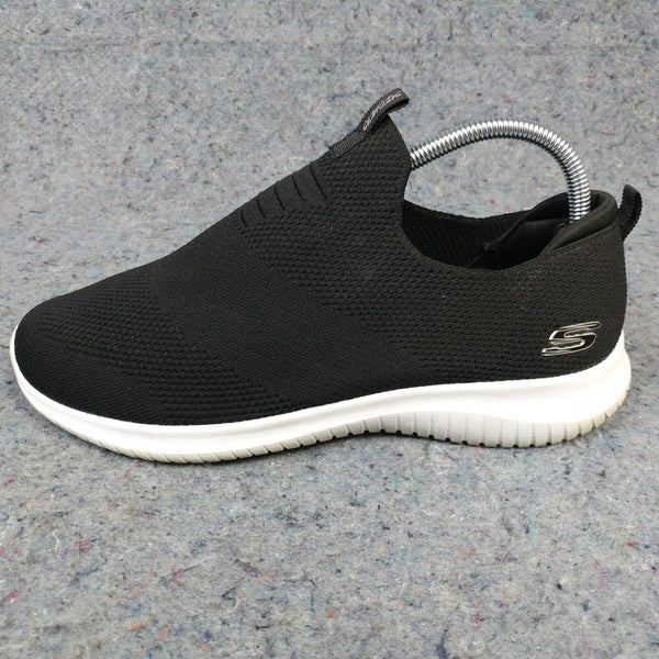 Skechers Ultra Flex First Take Womens Shoes Size 10 On Sneakers Black White | SidelineSwap