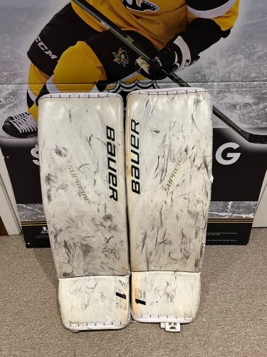 34" Bauer  Supreme 1S Goalie Leg Pads