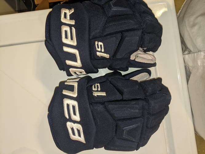 Bauer 1S Gloves 14"-1" Pro Stock