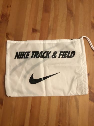 new nike racing track & field shoe drawstring bag