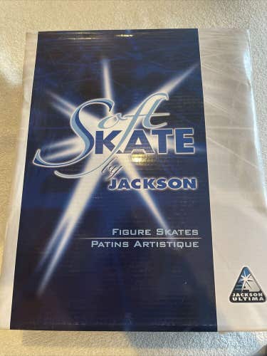 Brand New Junior Size 9J Soft Skate By Jackson Ultima Figure Skates