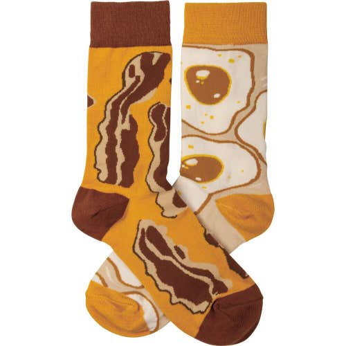 Bacon And Eggs LOL Socks