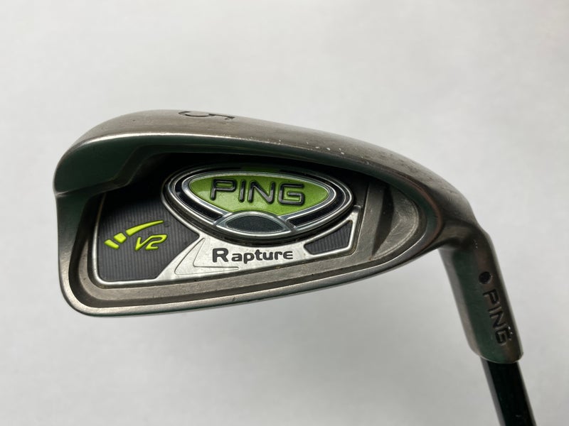 Ping Rapture V2 Single 5 Iron Black Dot TFC 939 I 79g Stiff Graphite Mens RH