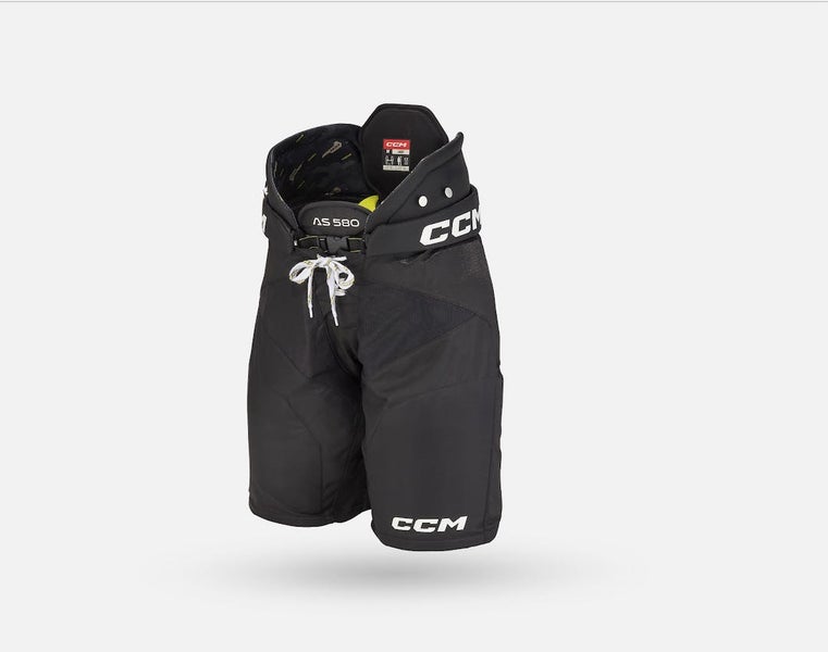 New CCM Senior TACKS AS 580 Hockey Pants SM 11860-CCMHPAS580SRSBLK