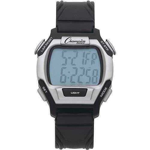 Champion Referee Watch Stopwatch Dual Timer Water Resistant 12/24 Format w Alarm
