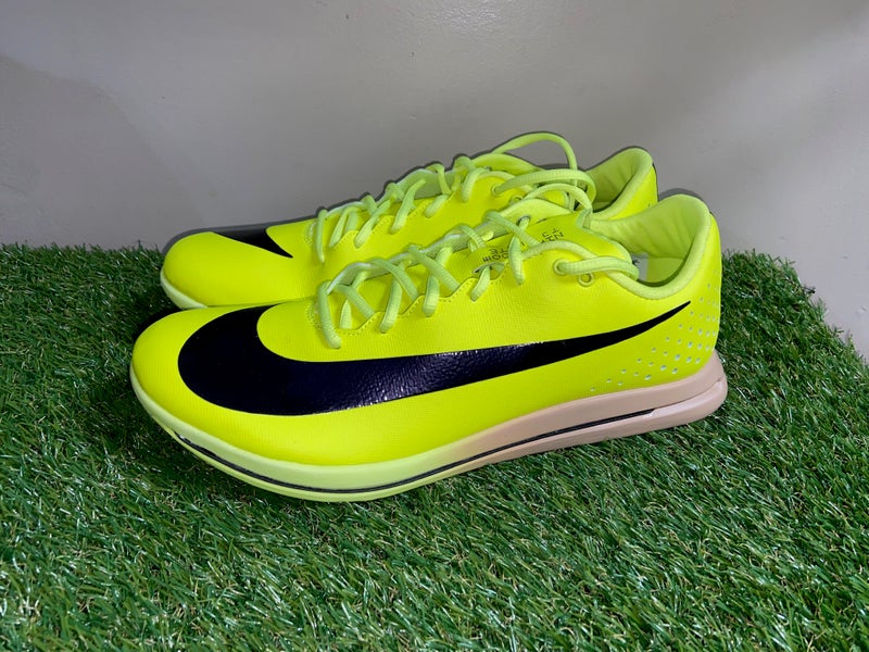 Nike Triple Jump Elite 2 Spike Track Shoes Volt Black DR9930-700 Men Sz 10.5 NEW