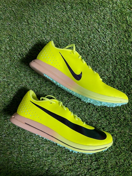 Nike Triple Jump Elite 2 Spike Track Shoes Volt Black DR9930-700 Men Sz 10.5 NEW