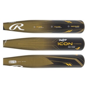 New 2023 Rawlings Icon -8 USSSA Baseball Bat: RUT3I8