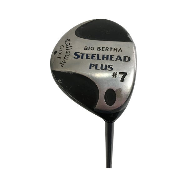 Used Callaway Big Bertha Steelhead Plus 7 Wood Stiff Flex Graphite Shaft Fairway Woods