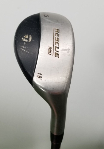 TAYLORMADE RESCUE MID 3 HYBRID 19* STIFF TAYLORMADE ULTRALITE FAIR