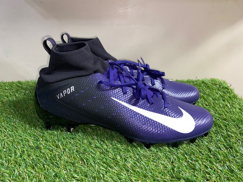Size 13 Nike Alpha Menace Elite TD Football Cleats Purple Gold Ravens PE SOLD* Nike Vapor Untouchable Pro 3 TD NFL Ravens PE Football  main image 4