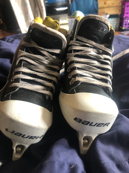 Junior Used Bauer Supreme One60 Hockey Goalie Skates Regular Width Size 6