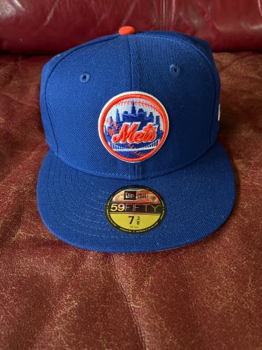 New York Mets New Era 7 3/8 Cooperstown collection hat