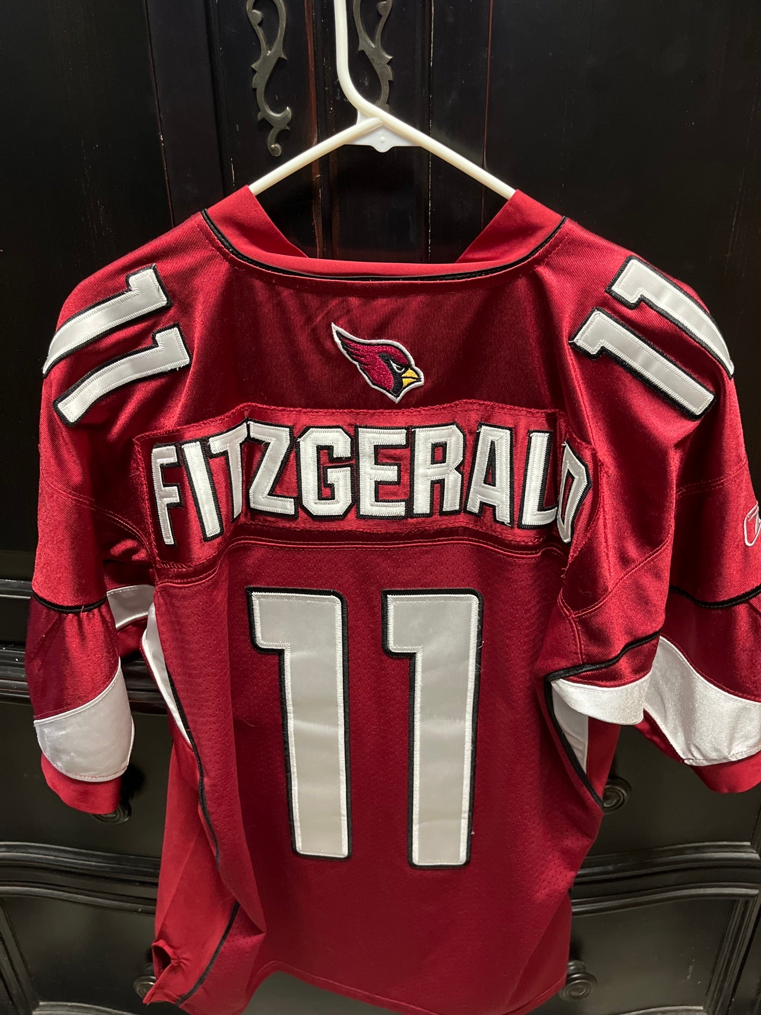 Reebok On Field Cardinals Larry Fitzgerald Jersey Size 48