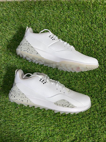 NIKE - NIKE JORDAN 3 GOLF WHITE CEMENT US7.5 新品 Jordan 3 Golf White Cement Sample for Sale | Authenticity