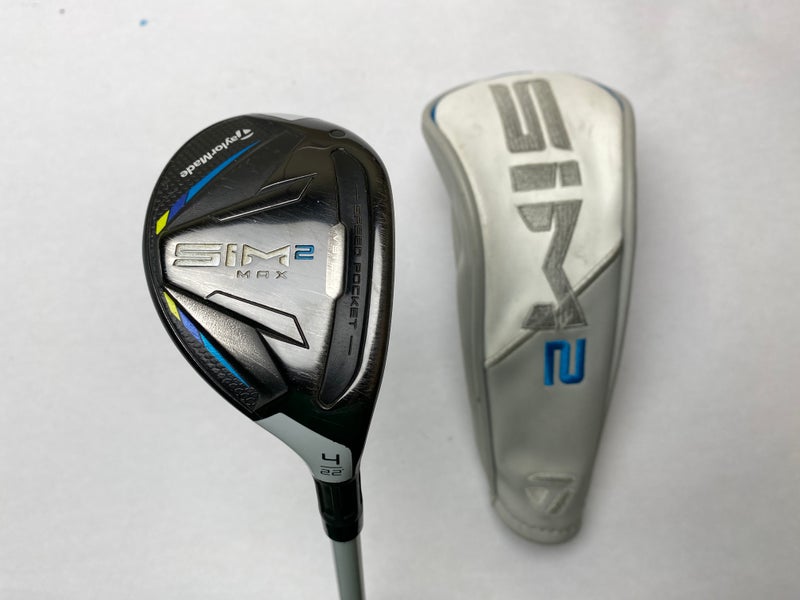 Taylormade SIM2 MAX Rescue 4 Hybrid 22* Aldila Nv 45g Ladies Graphite Womens RH